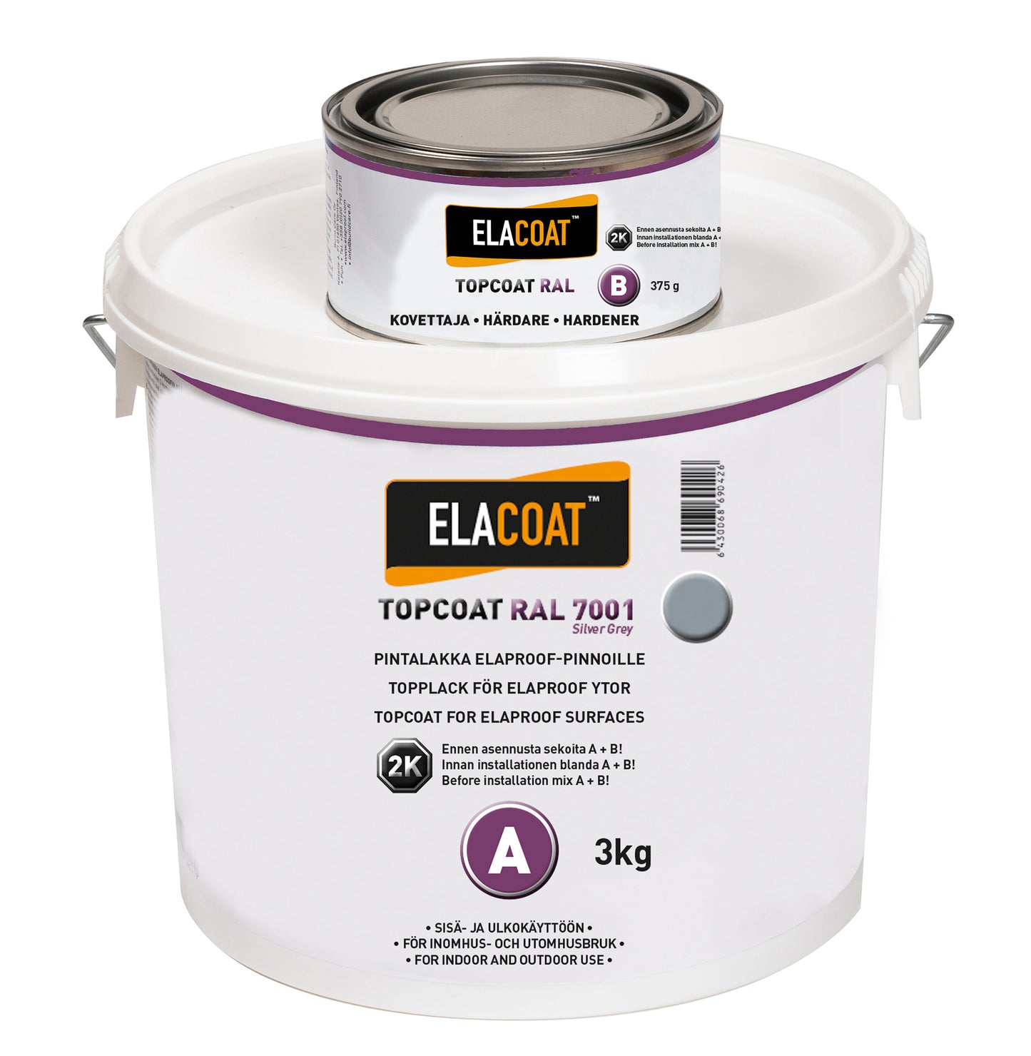 ElaCoat Topcoat RAL Versiegelung