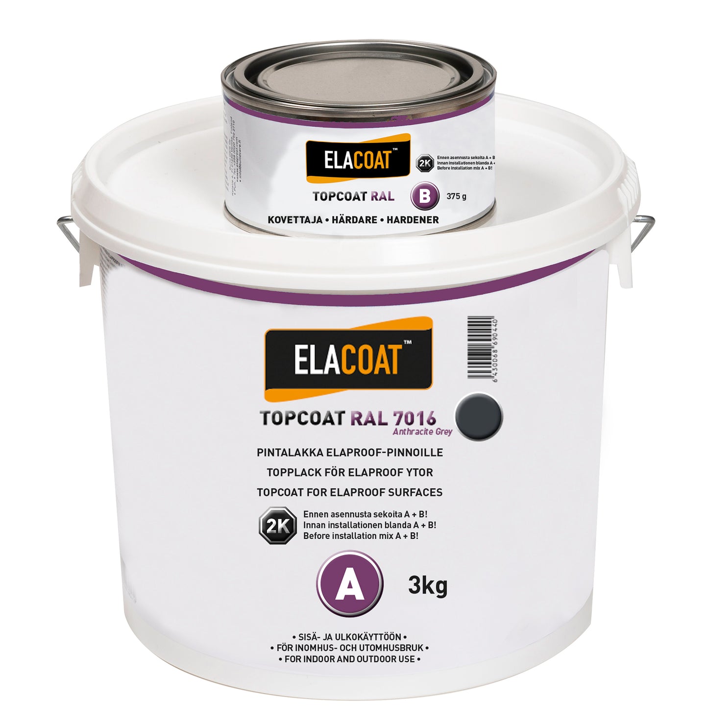 ElaCoat Topcoat RAL Versiegelung