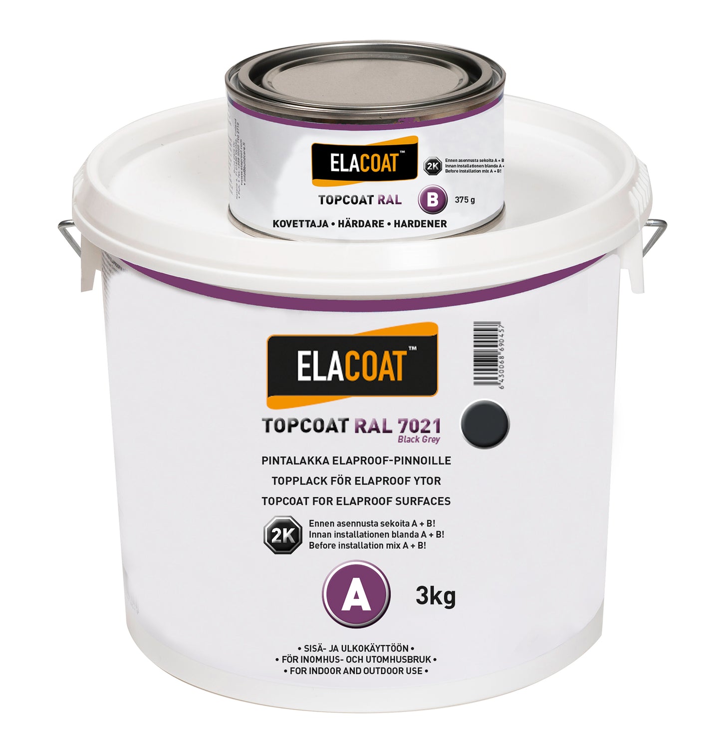 ElaCoat Topcoat RAL Versiegelung