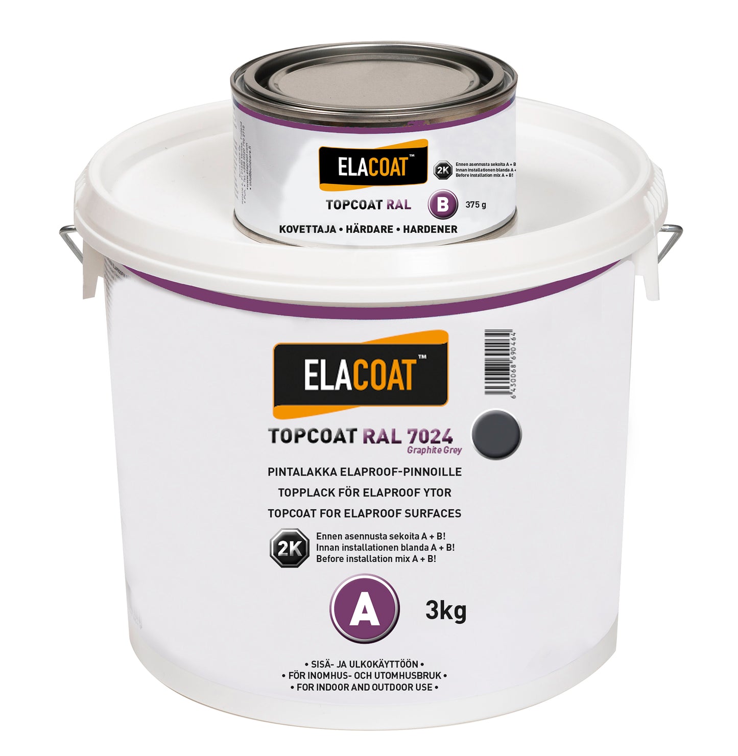 ElaCoat Topcoat RAL Versiegelung