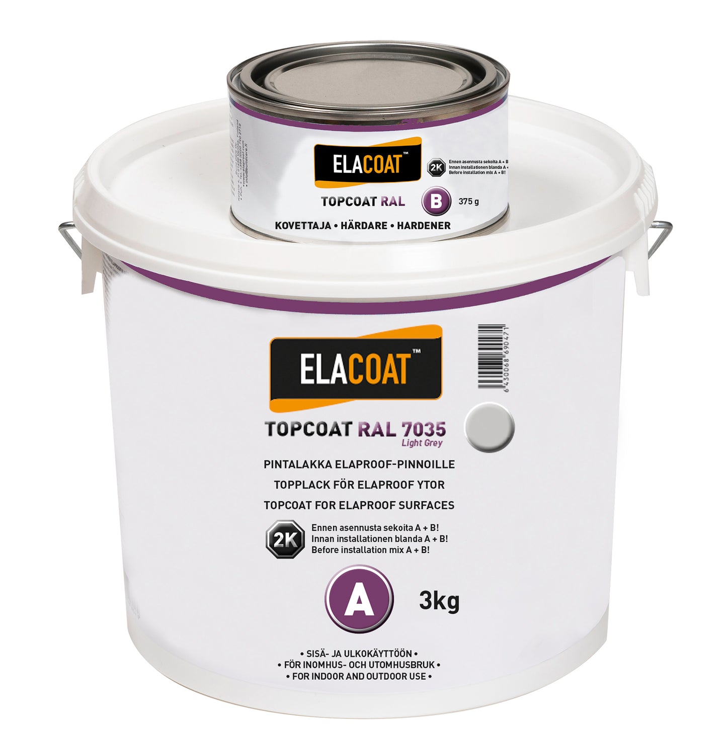 ElaCoat Topcoat RAL Versiegelung