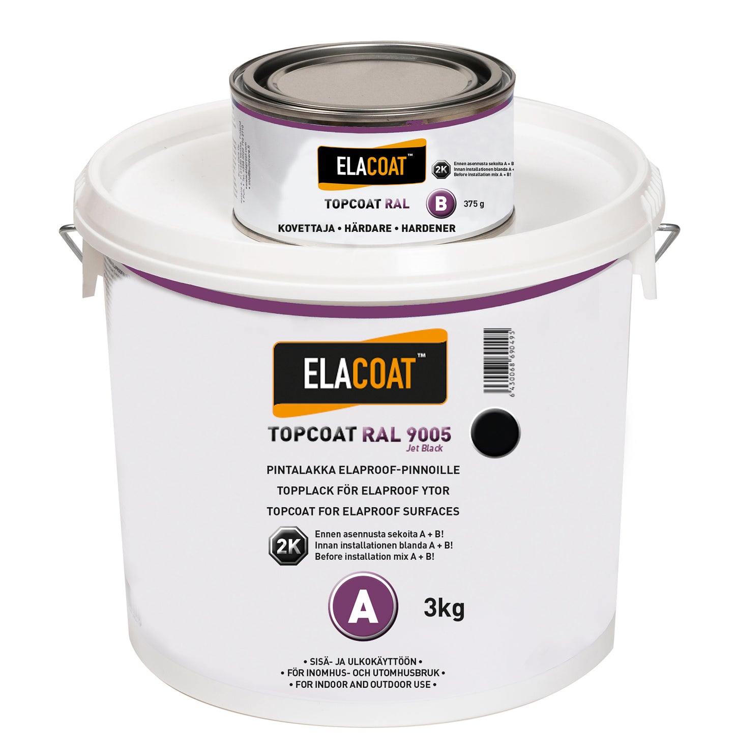 ElaCoat Topcoat RAL Versiegelung