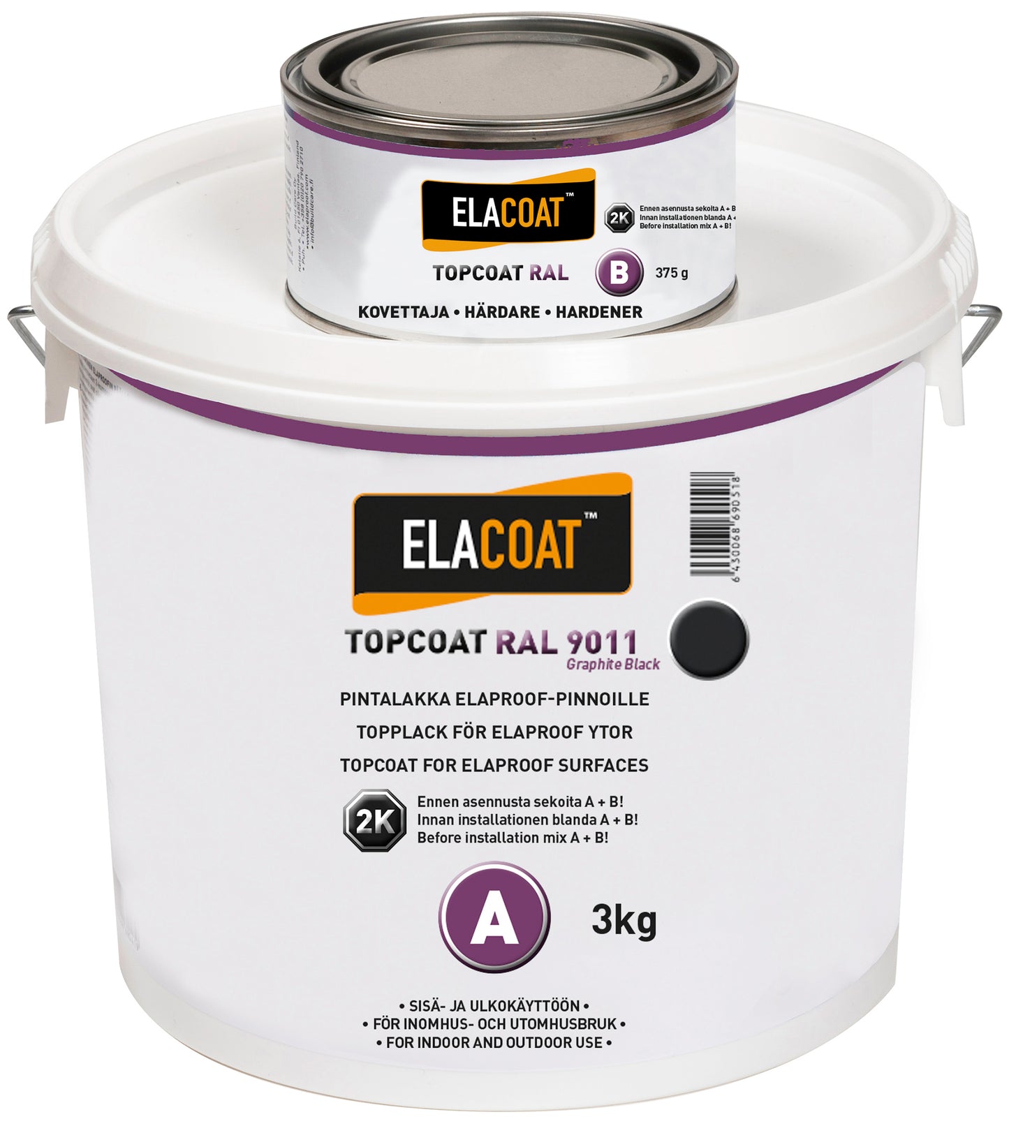 ElaCoat Topcoat RAL Versiegelung